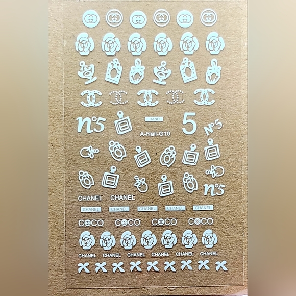 NWT Nail Art Design Decal Stickers N°60! - Picture 9 of 16